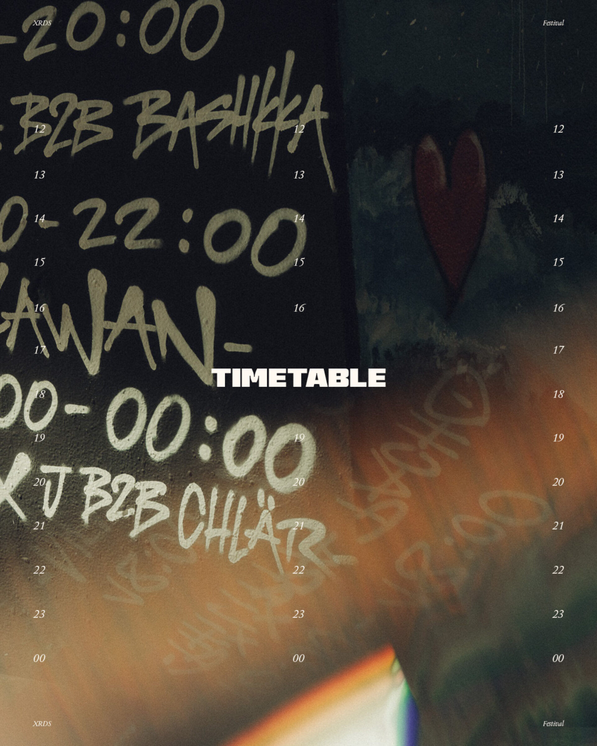 25 XRDS TIMETABLE FINAL